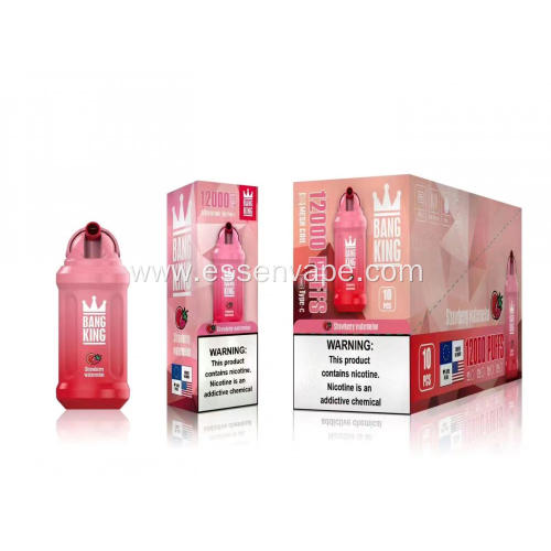 Hot Vape Bang King 12000 Strawberry Mango